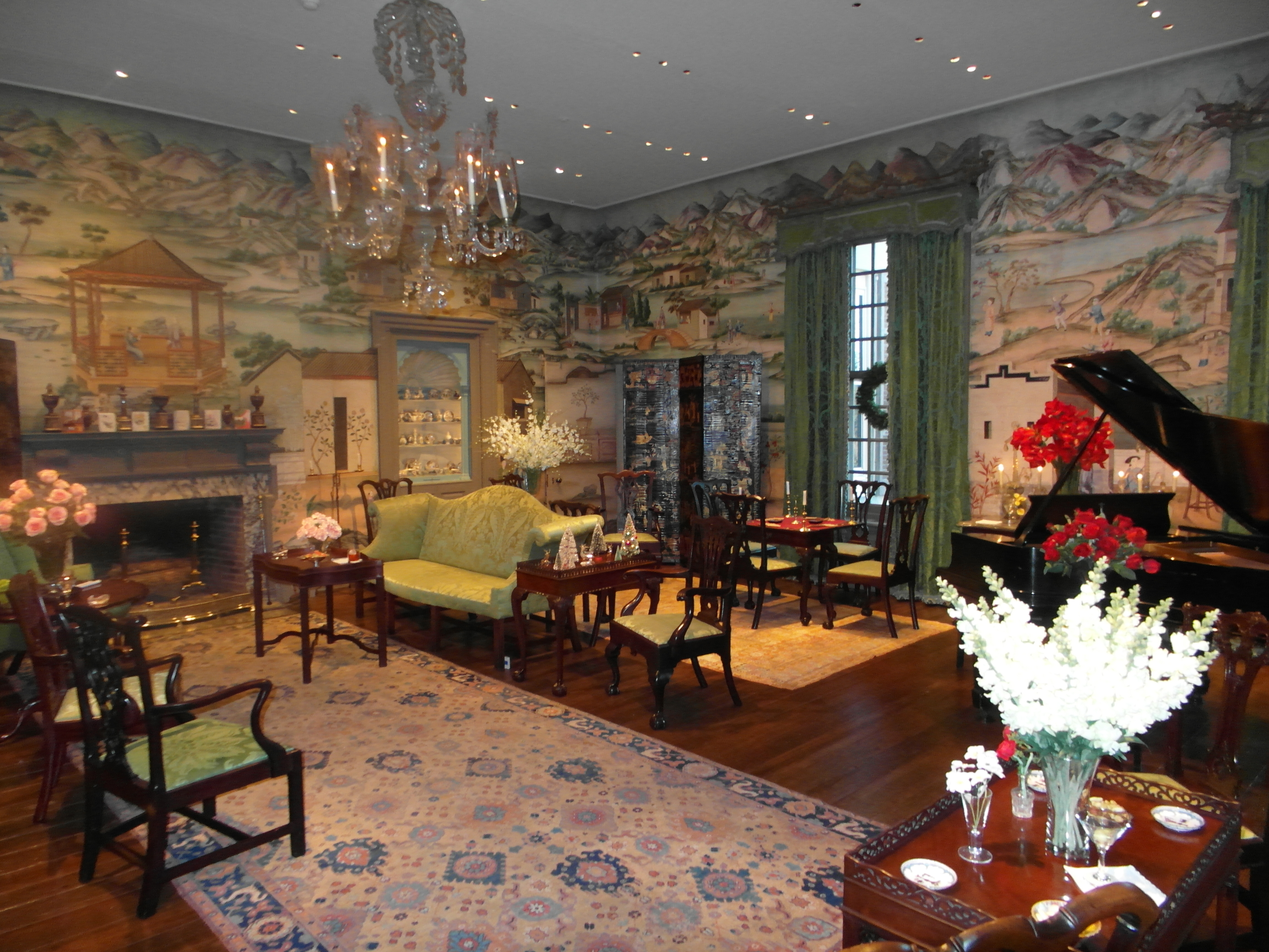 Winterthur Museum : One of the 175 rooms in the Winterthur mansion